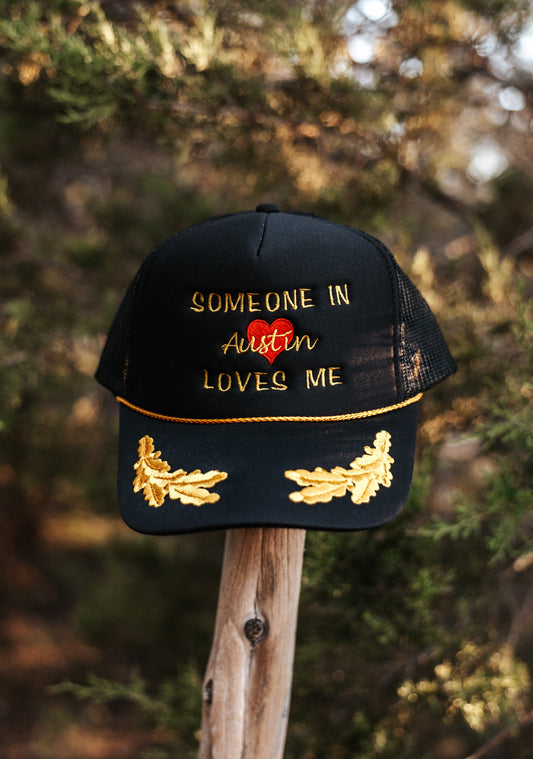 Someone in Austin Loves Me Cap - Cherryline