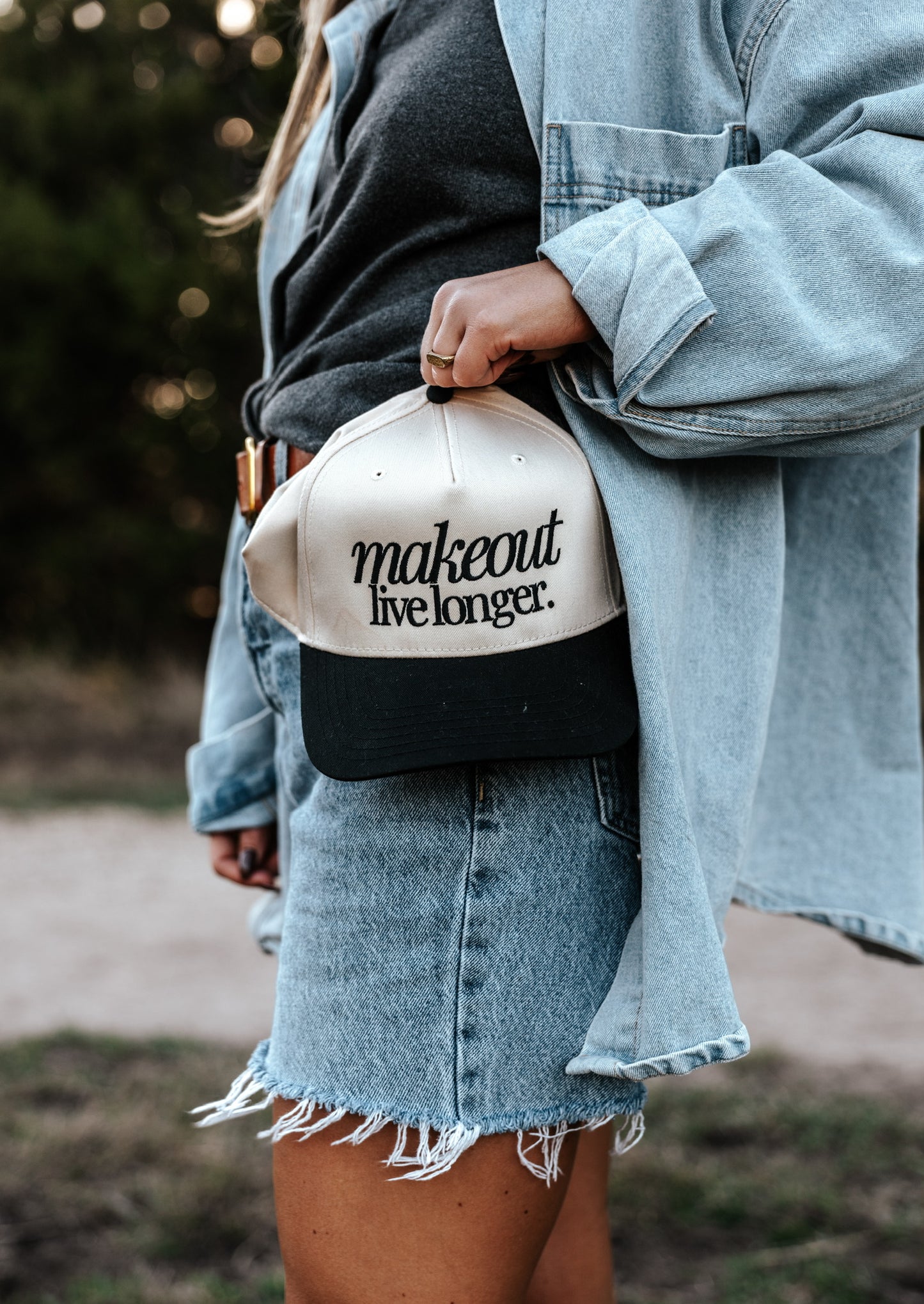 Makeout, live longer Hat - Cherryline