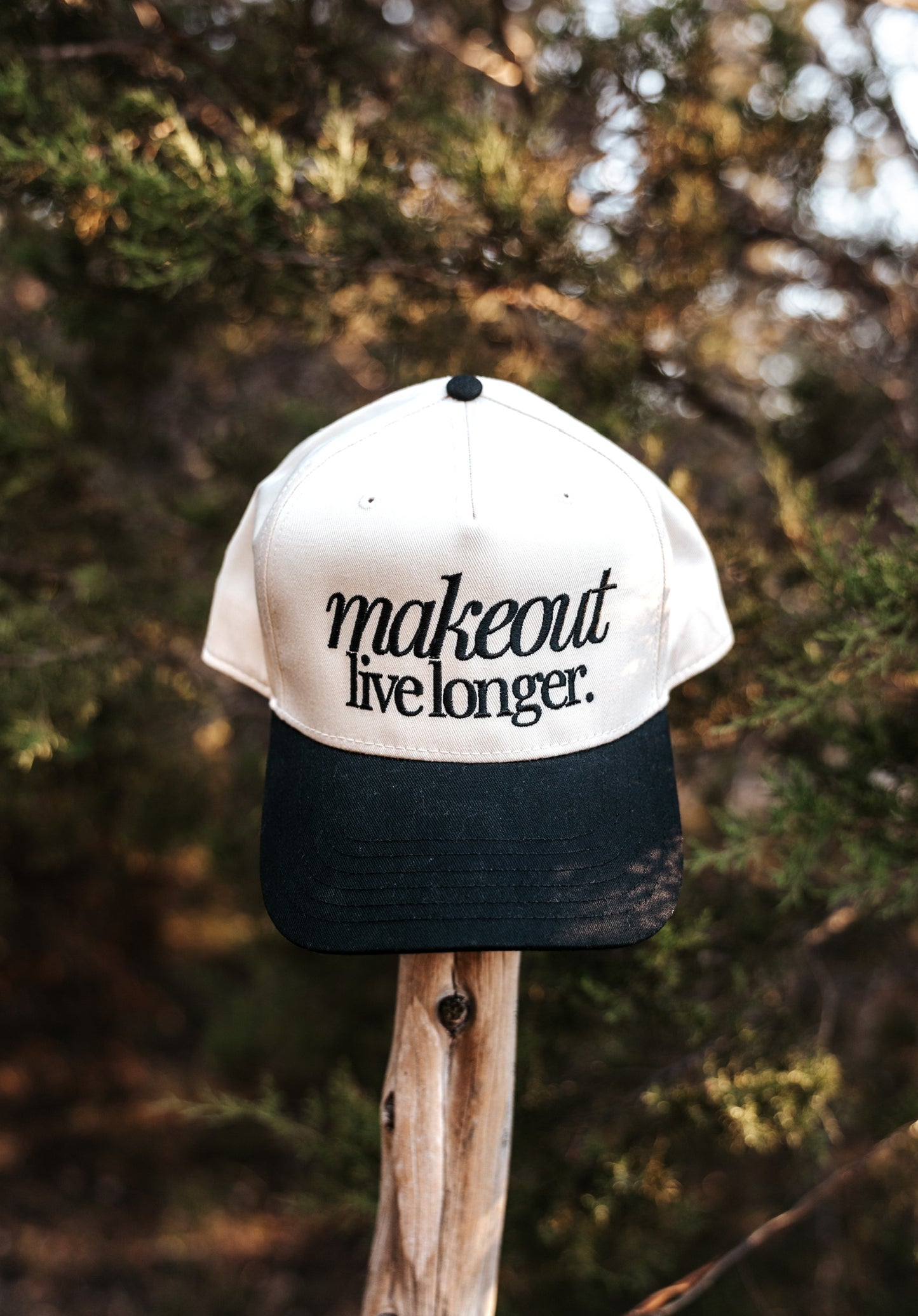 Makeout, live longer Hat - Cherryline