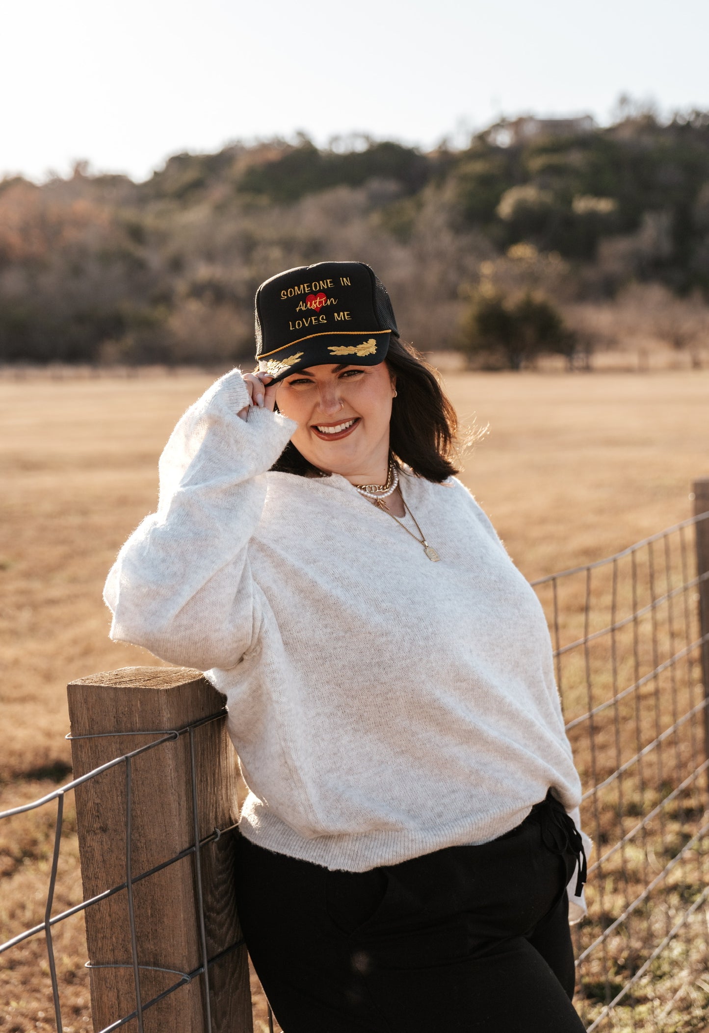 Someone in Austin Loves Me Cap - Cherryline