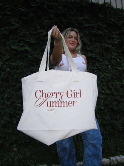 Cherry Girl Summer Tote - Cherryline