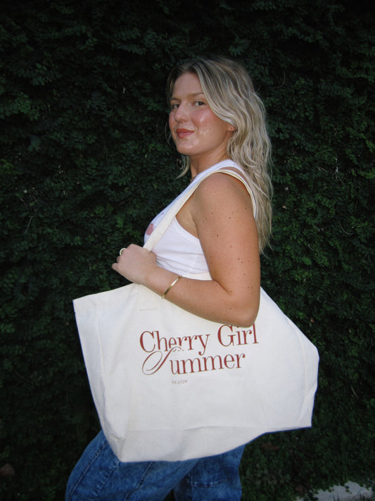 Cherry Girl Summer Tote - Cherryline